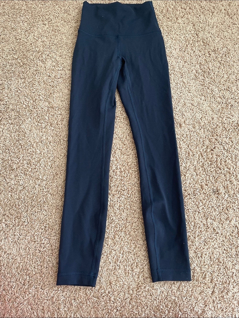 Lululemon Wunder Train Navy High-Rise Leggings